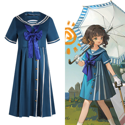 重返未来1999罗森联动cos服小春雀儿女装常服水手服全套cosplay服