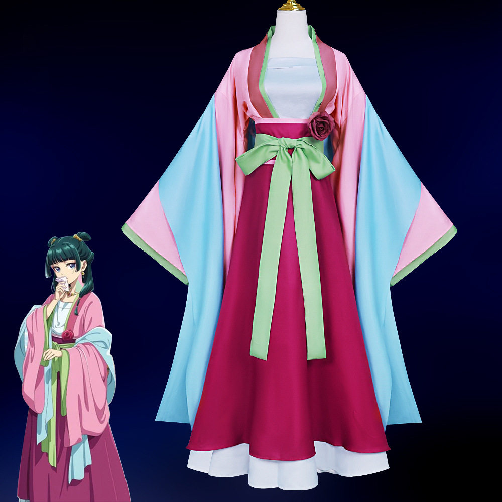 猫猫cos服药屋少女的呢喃cosplay服装粉色古风二次元动漫服女全套