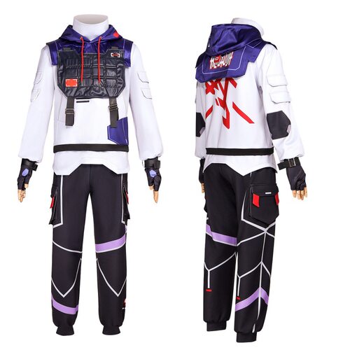 亚马逊新款货源无畏契约Valorant cosplay服装  壹决cos服装
