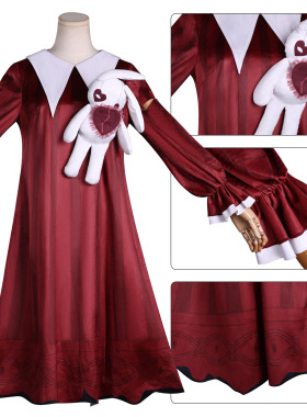 旦崽排队cos 追捕者转校生桃乐丝连衣裙儿童成人cosplayC服 cos服