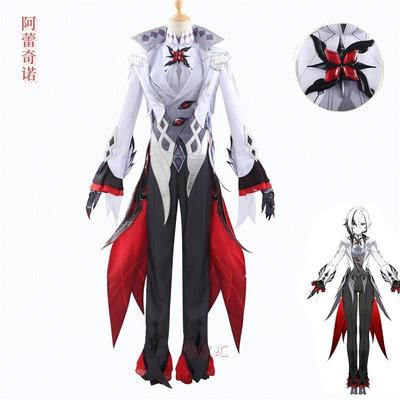 仆人cos服原神阿蕾奇诺cosplay愚人众执行官阿蕾奇诺男女套装