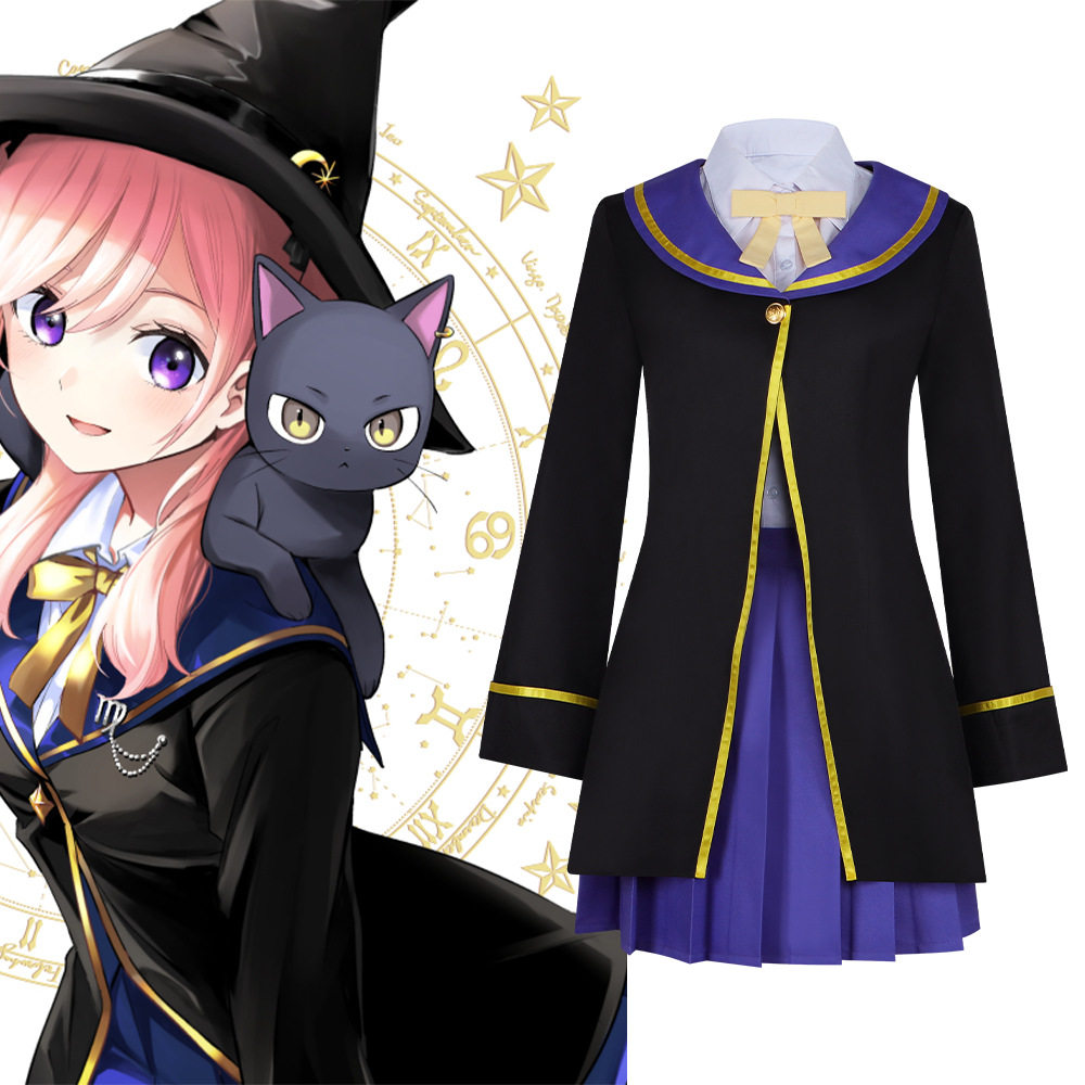 黑猫与魔女的教室cos服魔法师丝碧卡二次元扮演服cosplay舞台服