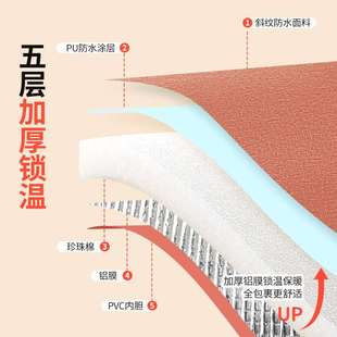 家用泡脚袋过小腿加高过膝可折叠保温 洗脚桶加大加深泡脚桶便携式