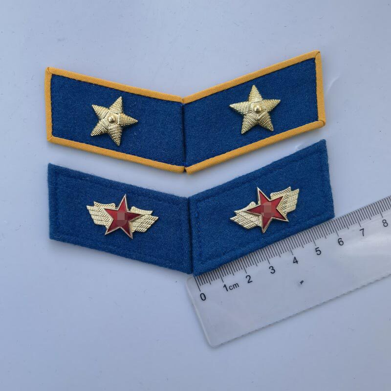【1985原品】老物件85式空款领章帽徽涤卡肩章牌马裤尼收藏纪念品