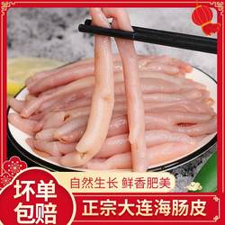 鲜活现杀速冻海肠免清理新鲜海肠皮烟台海肠捞饭原料海鲜商用顺丰