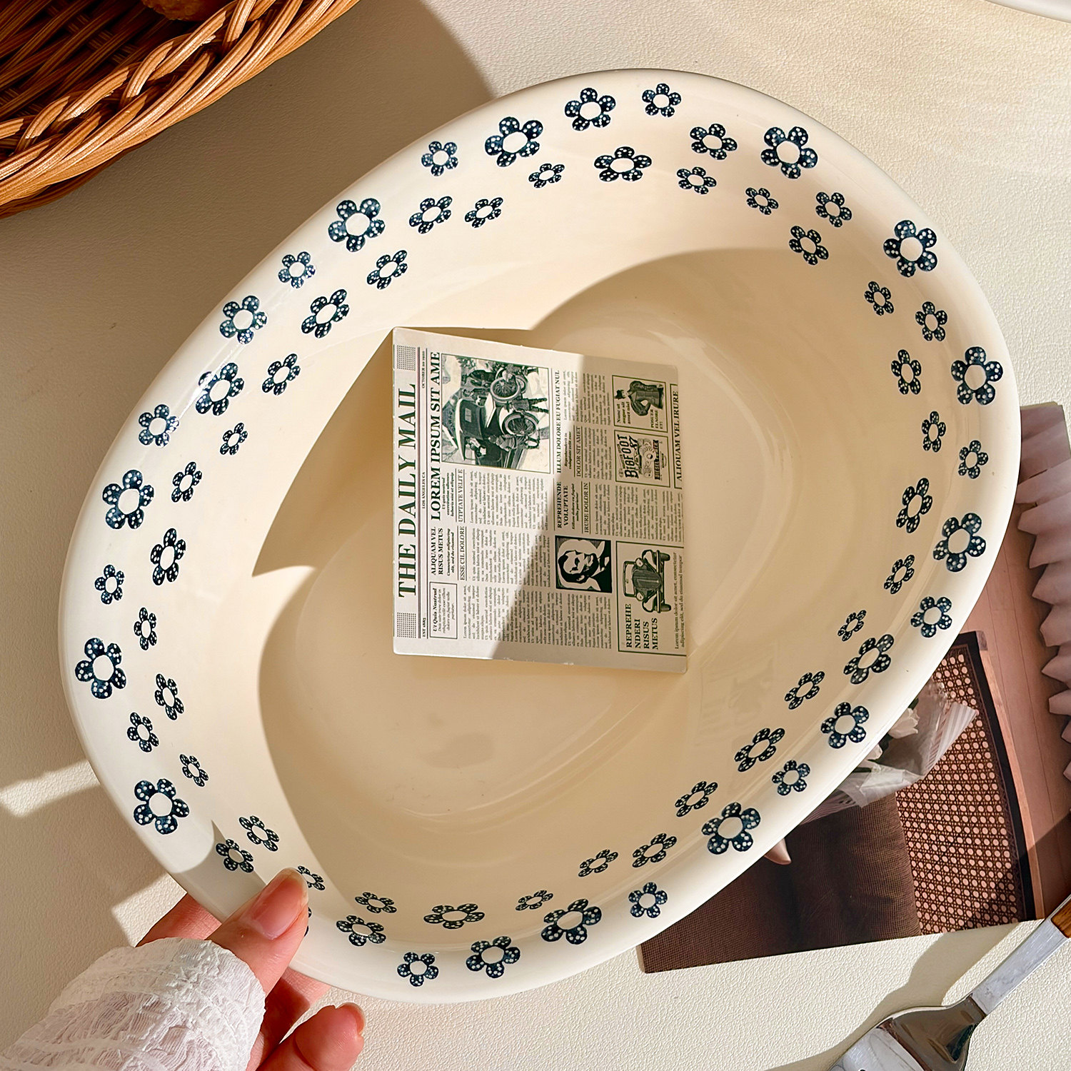 陶瓷甜品碗家用2025新款餐具高颜值菜盘沙拉早餐碗好看的汤碗面碗,餐饮具,盘,淘宝优惠券,粉丝福利购,淘宝优惠卷