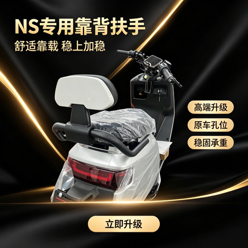 适用NS/NSciti/NSSprot靠背后扶手一体座加强扶手可装折叠靠背