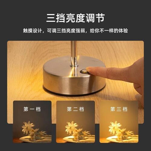 充电酒吧台灯射灯清吧创意摆摊氛围灯气氛灯户外小夜灯餐厅桌灯