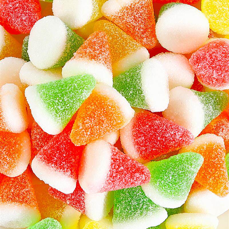 新货圣诞帽糖果零食散装网红爆款儿童酸软糖橡皮糖自选酸砂混合