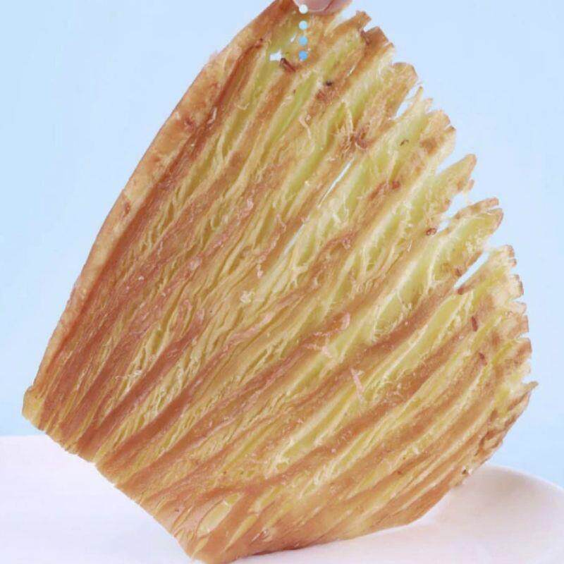 新货风琴鱿鱼片碳烤手撕鱿鱼丝条干即食山东海鲜味零食特产大包装