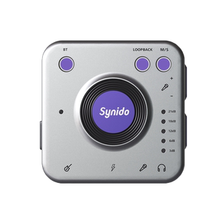 Synido森林岛小飞碟pro直播外置声卡手机电脑乐器内录安卓苹果