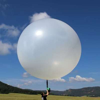 气象气球升空户外圆形超大红白黑大型活动72寸/96寸/120寸飘空球