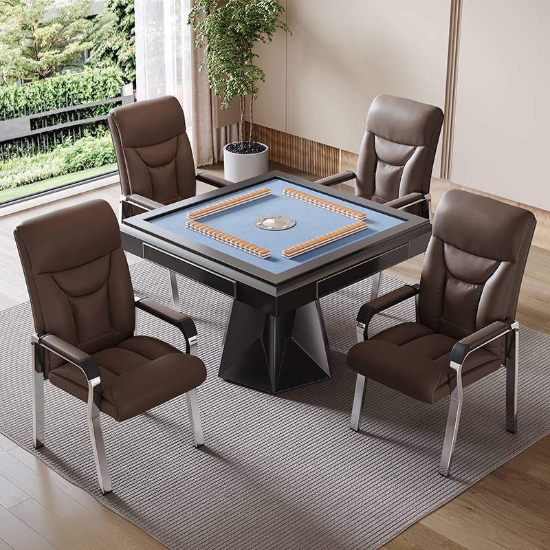 麻将椅子棋牌室专用桌椅打麻将凳子靠背椅子家用办公会议会客座椅