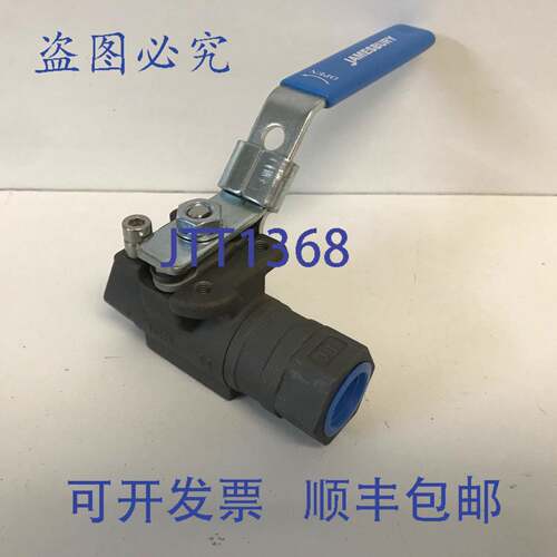 现货供应JAMESBURY 1/2英寸FNPT碳钢球阀 9FB-2236-TTB 9FB2236TT