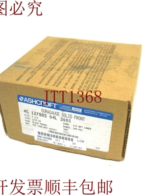 原装供应阿什克罗夫特 ASHCROFT 45-1279AS-04L-300 DURAGAU 4512