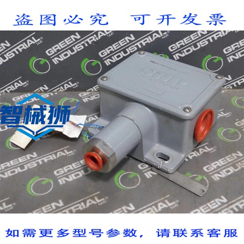 原装供应 SOR 1NN-K45-N4-C1A-RR 压力开关，调节范围 500-400 PS