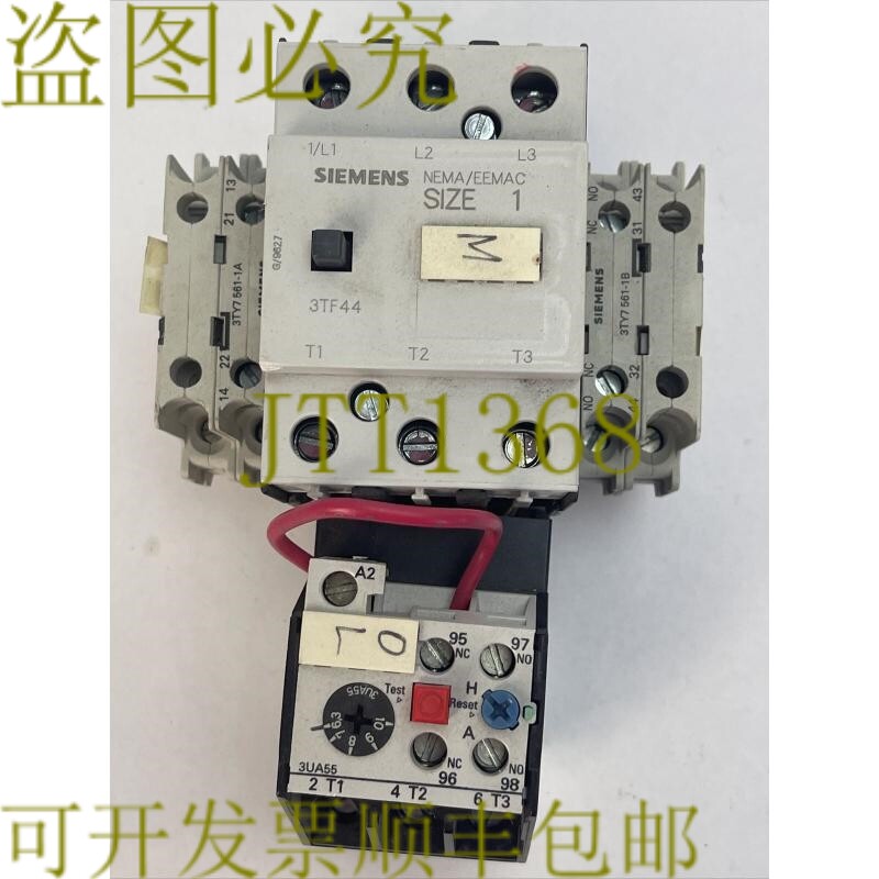 原装供应1 号起动器(3TF4422-0A..1 接触器 600VAC 10 27A 3UA55