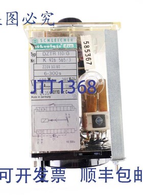 原装供应SCHLEICHER DZTR 110/GK 926 565/3 DZTR110G K9265653 !