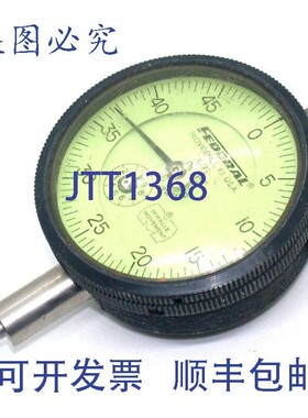 原装供应Federal 大表盘 .0005 英寸指示器,带转速计,型号 C7I