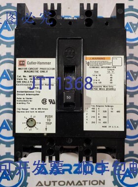 原装供应Cutler Hammer MCP23480R 断路器 50 安培 3 极 600 伏