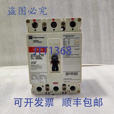 供应CUTLER-HAMMERHFD65KCATHFD3150L150AMPS3极600VAC250VDC断路