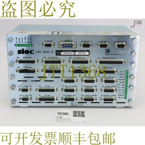 供应16346 NOVELLUS SIOC C4D SIOC 0 模块PN03-136528-00