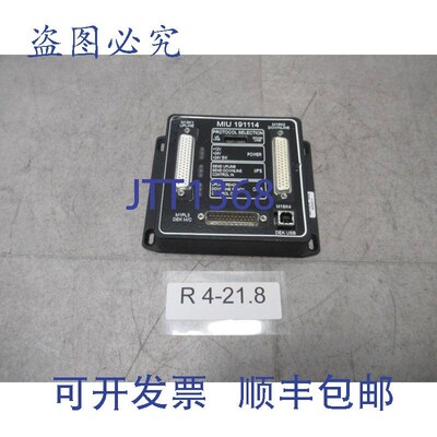 原装供应MIU 191114 接口模块协议选择 MIU ASY 192381 ISS.5 DEK