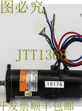 供应15176 DENKI SUPER V直流伺服电机60W DC24V 43A V406-