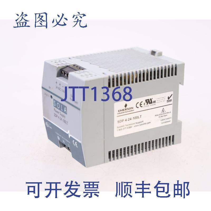 原装供应SOLA SDP 4-24-100LT 工业 SDP4-24-100LT 24VDC 3.8A 电