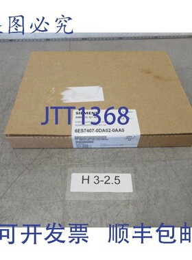 原装供应6ES7407-0DA02-0AA0 电源 PS 407 Simatic S7-400