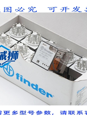 原装供应 9X FINDER 60.13.8.230.0020 3C0-3PDT 230VAC 工业继电