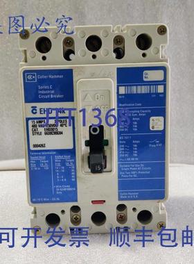 供应WESTINGHOUSEEHD14kSerC工业断路器EHD3060L60安培3极