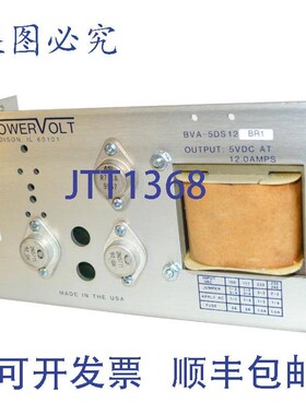 原装供应POWERVOLT BVA-5DS12BR1 电源 5 VDC @ 12 AMPS