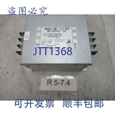 原装供应Soshin NF3020C-TU EMI 滤波器 460VAC 20Amp 件号 56807