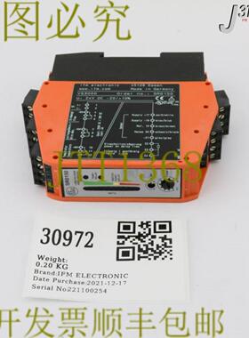 供应30972 IFM电子控制适用于流传感器SR0150VS3000