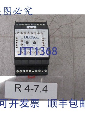 原装供应DEOS AG DE8DA8T IO 模块 8XDI 8DO 24VDC
