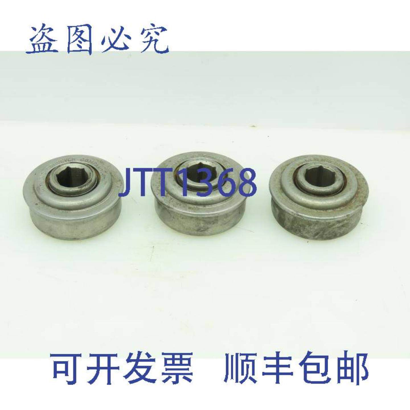 供应Mathews输送机法兰滚柱轴承1116英寸六角孔径226英寸外径3个