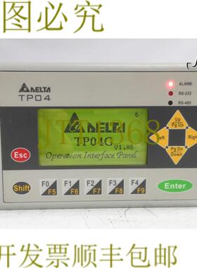 供应19724 DELTA TEXT 面板人机界面TP04GAS2W16220189 TP04
