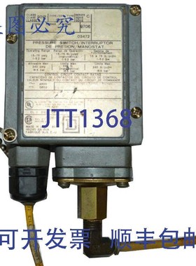 原装供应SQUARE D 9012GAW-4 压力开关 15-75 PSIG 1-52 BAR