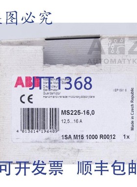 原装供应ABB MS225-16,0 12,5-16A 1SAM151000R0012!!
