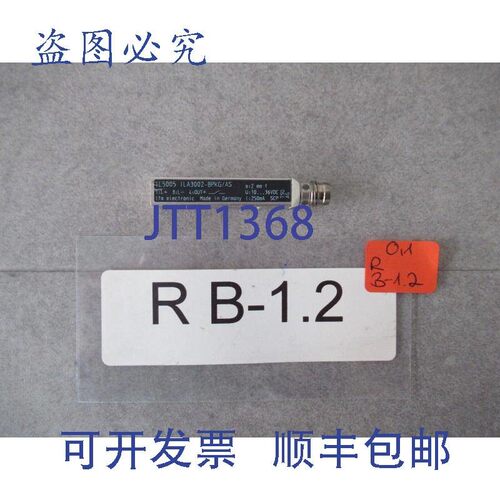 原装供应ifm IL5005 ILA3002-BPKG/AS 电感式传感器 10 - 36V DC