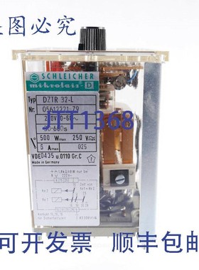 原装供应SCHLEICHER DZTR 32-L 05612221-79 DZTR32L 0561222179