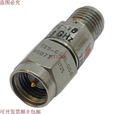 原装供应SF0929-6200-06dB SV 无问题 SMAMF 18GHz/6dB