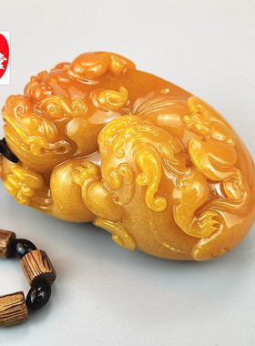 速发玉石原石黄龙旺仿寿山石把田黄石手雕件玉财貔貅奇石观赏石母