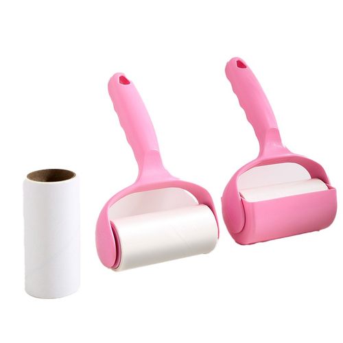 速发香彩粘毛器衣球滚筒可撕替换卷纸球纸毛服粘尘纸清理猫毛去粘