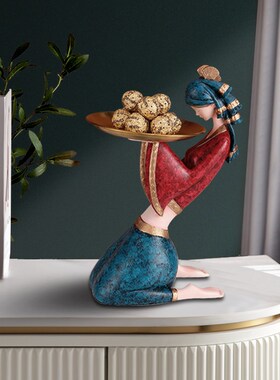 速发高关放收纳摆件礼物客厅桌面创意玄迁新居礼品轻奢乔档装饰