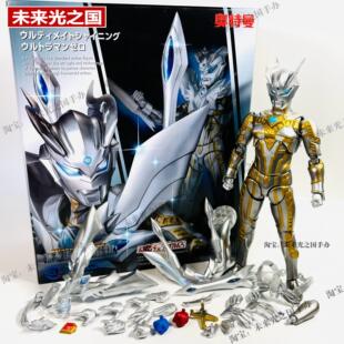 WD魂限定SHF究极闪耀赛罗 可动儿童人偶玩具手办祖国版