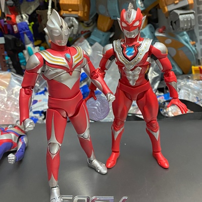 SHF强力迪迦真骨雕 红色迪迦所有形态男孩手办模型玩具专区