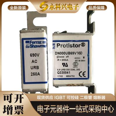 熔断器DN000UB69V125/160/200