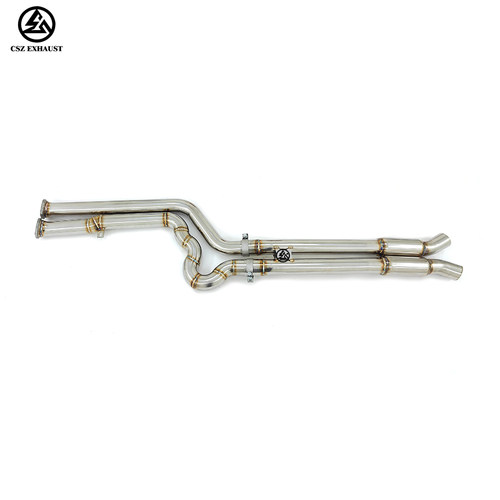 CSZ品牌适配于19-23款宝马F97 F98 X3M X4M 3.0T等长中段带谐振器